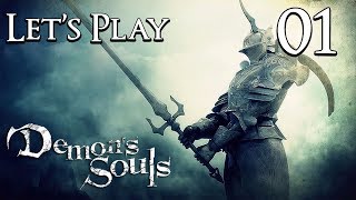 Demons Souls  Lets Play Part 1 A Lone Warrior [upl. by Egidio623]