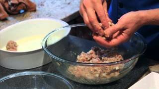 PartySized Barbecue Meatballs  Quick Snacks amp Kitchen Tips [upl. by Nyrac374]