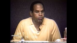 OJ Simpson Deposition  Day 3 Jan 24th 1996  Part 45 [upl. by Milan]