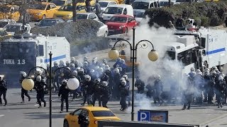 Ankarada Berkin Elvan gösterisine polis müdahalesi  BBC TÜRKÇE [upl. by Sternick535]