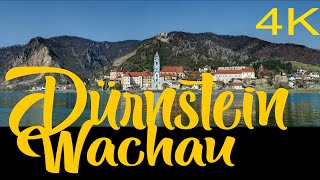 Dürnstein 4K incl DRONE footage  Austria [upl. by Enidualc]