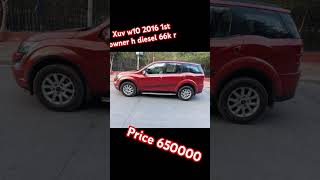 Xuv w10 2016 1st owner h diesel 66k running h neat and clean car price xuv5oo [upl. by Urdna]