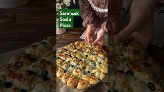 Sarımsak Soslu Pizza food pratiktarifler pizza tarif masterchef [upl. by Shelburne627]