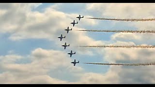 Snowbirds last flight of Abbottsford airshow 2024 [upl. by Delbert]