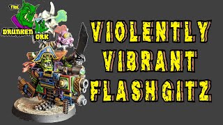 Vibrantly Violent Ork Flashgitz for Warhammer 40k 10th Edition [upl. by Assil]