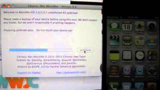 Como Liberar bandas Iphone 4s HJow to Jailbreak Iphone 4S version 501 [upl. by Zetniuq]