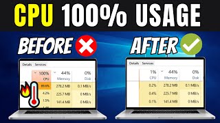 100 CPU Usage in Windows 10 3 Easy Fix [upl. by Drofnil]