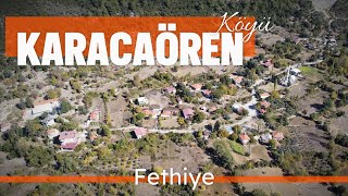 Fethiye Karacaören Köyü Drone Çekimi [upl. by Yerffoeg]