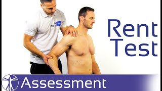 Rent Test  Transdeltoid Palpation Test  Rotator Cuff Tear [upl. by Adnwahsar340]