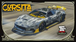 Lampadati Corsita Detailed Customization and Gameplay  GTA Online [upl. by Herb]