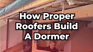 BUILDING A DORMER INSIDE A DORMER  THE CORRECT WAY TO DO IT [upl. by Errick960]