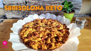 TORTA SBRISOLONA keto chetogenica low carb [upl. by Lebasiairam972]