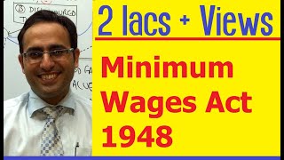 Introduction to Minimum Wages Act 1948 Video1  for CS CMA amp LLB [upl. by Koffman]