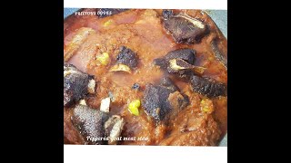 How to make peppered Goat Meat Stew Simple Ghana Goat StewEasy and Tasty [upl. by Hanway879]