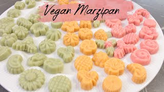 Vegan Marzipan  Eggless Recipe  3ingredients  12 minute cook  Goan Christmas Sweets  Kuswar [upl. by Ayikin]