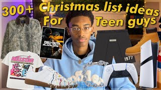 300 Christmas Gift ideas for TEEN BOYS 2024  teen gift guide [upl. by Eads]