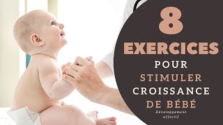 8 exercices de stimulation pour le développement de bébé [upl. by Fatima]