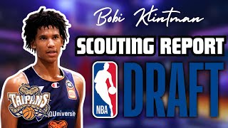 Bobi Klintman Scouting Report  Taipans Forward 2024 NBA Draft Breakdown [upl. by Osbourne878]