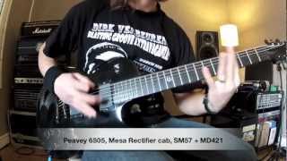 Peavey 6505 test  Thrash content [upl. by Wolfy334]