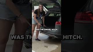 2018 Volkswagen Golf Alltrack Quirky Swivel Hitch shorts [upl. by Giavani]