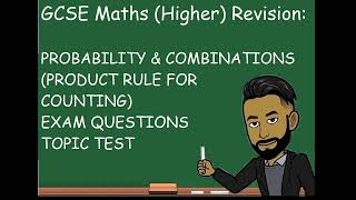 GCSE Maths Higher Revision Probability and Combinations Topic Test NEW 2023 [upl. by Fong938]