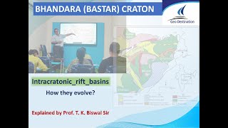 TECTONICS AND CRUSTAL EVOLUTION OF BHANDARA BASTAR CRATON BY PROF T K BISWAL SIR at GDOFFLINE [upl. by Esinahs]