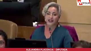 Alejandra Placencia critica a la derecha [upl. by Jeggar]