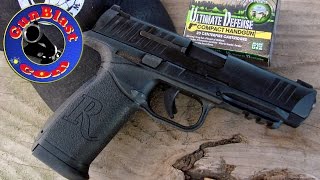 Shooting the Remington RP9 StrikerFired Polymer SemiAutomatic Pistol  Gunblastcom [upl. by Lunn562]