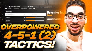 OVERPOWERED 4512 FORMATION amp CUSTOM TACTICS  FC 24 ULTIMATE TEAM [upl. by Tomasine]