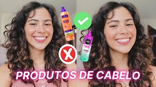 PRODUTOS PARA CABELOS ONDULADOS BARATINHOS [upl. by Jeralee444]