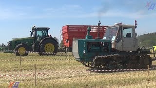 T150 vs John Deere  Tractor Show  Tractor Drag Race [upl. by Edylc]