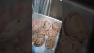 Prepare to cook dried abalone [upl. by Ordnasela]