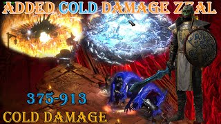 How To Added Cold Damage Zeal Paladin Working Zeal Paladin Build Diablo 2 Resurrected [upl. by Hessler]