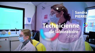 Le métier de Sandra  Technicienne de laboratoire [upl. by Okire225]