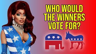 How Each Drag Race Winner Would Vote in USAs 2024 Election [upl. by Ian]