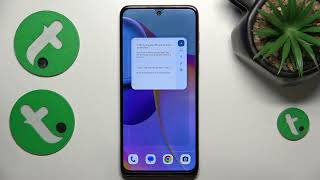 How to Add Sticky Notes to Home Screen on MOTOROLA Moto G54 [upl. by Prior]