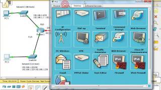 Subnetting using VLSM IP Version 4 Complete Example Packet Tracer [upl. by Schonfield]