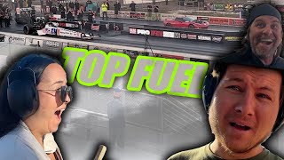 Our First Top Fuel Experience I Cried [upl. by Odlaw]