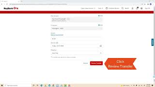 How to Transfer Money from KeyBank to an External Bank Account [upl. by Adnot]