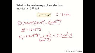 Relativistic Momentum Mass Energy and Velocity Addition [upl. by Enihpad18]