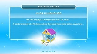 The Sims Freeplay  In Da Clubhouse Görevi [upl. by Onimod246]