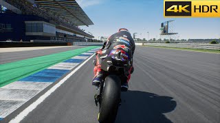 MotoGP 24  Race 100 Thai GP 2024  Maverick Viñales 12 Aprilia Racing Gameplay 4K60 [upl. by Retrop]