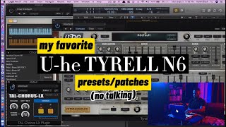 U he Tyrell N6 My Favorite Presets No Talking Part 1FREE VST [upl. by Ikceb200]