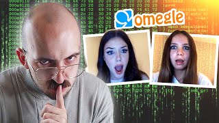 Hacking Into OMEGLE Calls Prank Funny Jumpscare Reactions Part24 [upl. by Sherlock92]