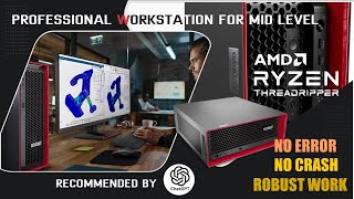 desktop PRO workstation lenovo p620 AMD threadripper whay it is highly recomended by CHAT GPT for 3D [upl. by Myrle]