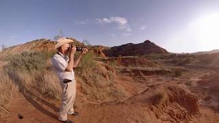 Hike into Texass Palo Duro Canyon in 360 VR  Washington Post Travel [upl. by Clarita]