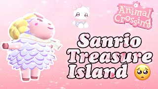 ANIMAL CROSSING NEW HORIZONS SANRIO TREASURE ISLAND [upl. by Culbert]