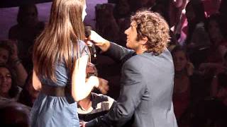 Josh Groban with Maude Straight to you world tour Montreal Canada [upl. by Gilroy]