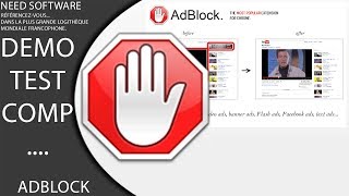 Comment Enlever les Pubs AdBlock  Google Chrome  Mozilla Firefox [upl. by Hluchy451]