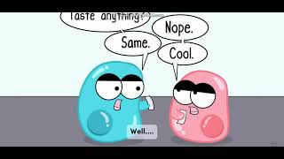 Biology with subtitle through AMOEBA SISTERS  Alleles and Genes [upl. by Aronel]